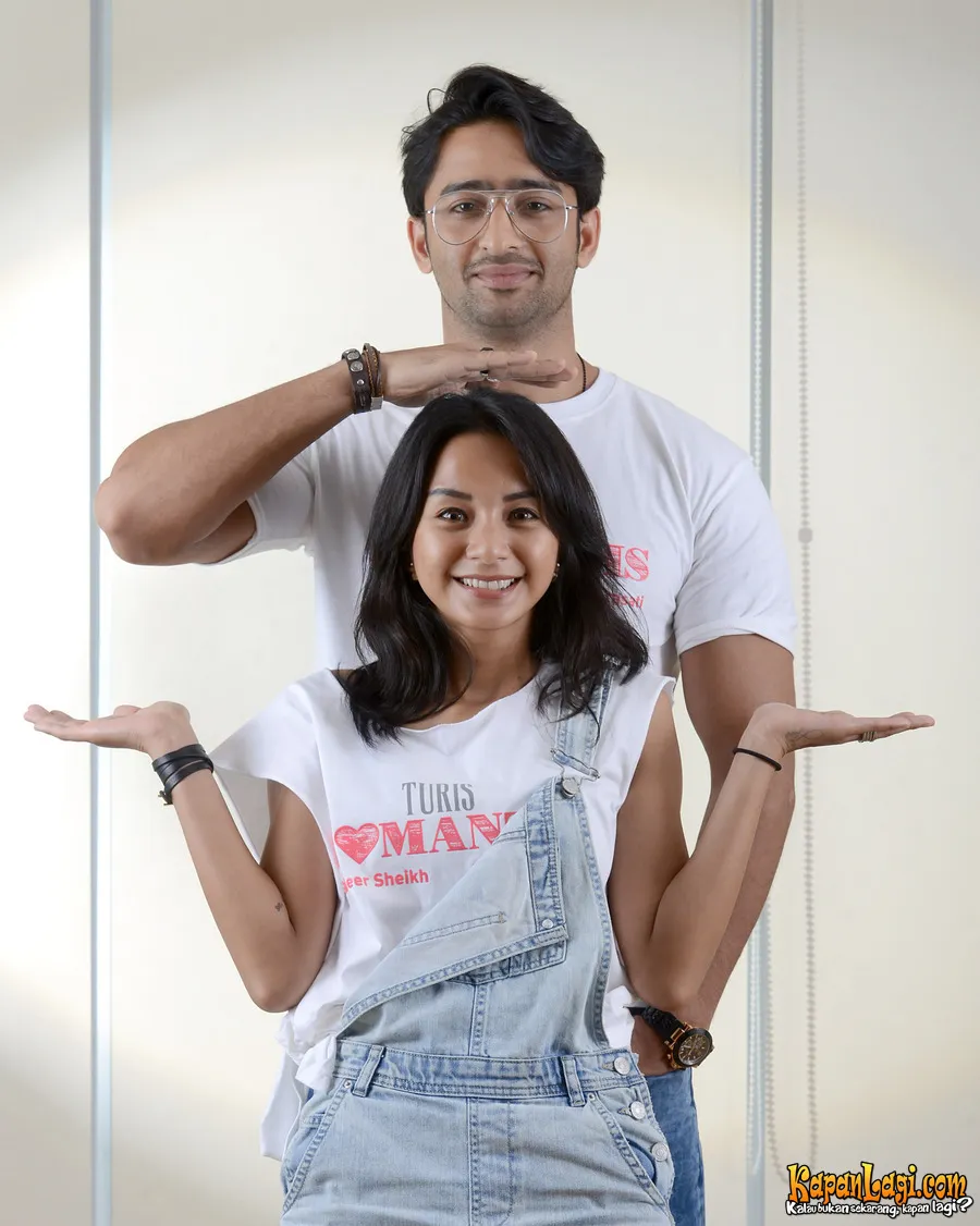 Shaheer Sheikh dan Kirana Larasati/@Foto: KapanLagi.com®/Bambang