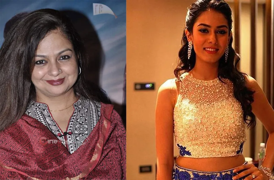 Neelima (kiri) bahagia karena Shahid menikahi Mira. @istimewa