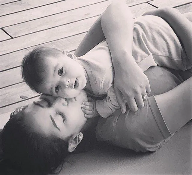 Foto perdana baby Misha, unyu kan? ©instagram/shahidkapoor