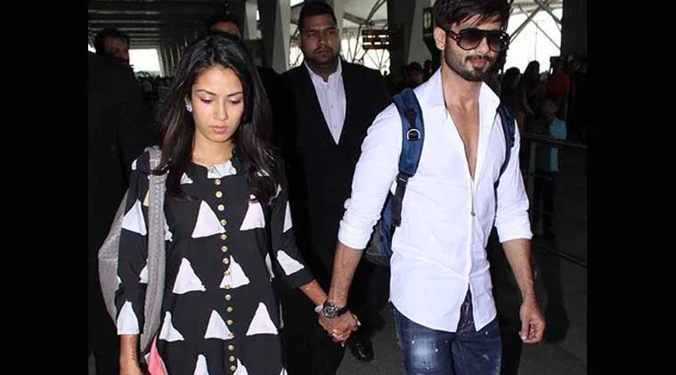 Shahid dan Mira langsung menuju Mumbai karena jadwal padat Shahid sudah menanti @indianexpress.com