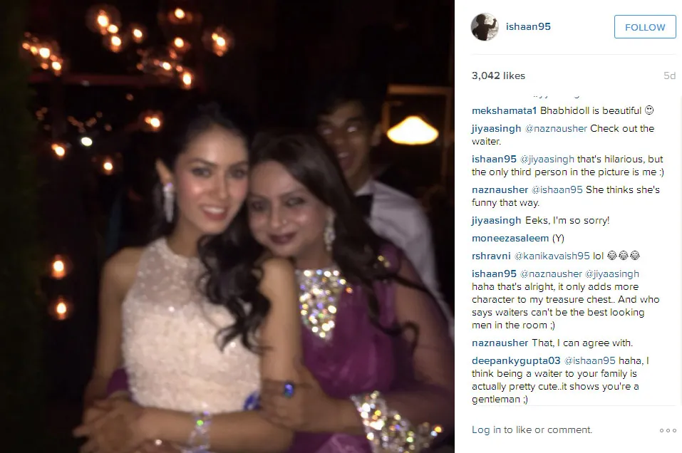 Ini dia sosok photobomb heboh tersebut, tak lain adalah Ishaan Khattar @instagram.com/ishaan95