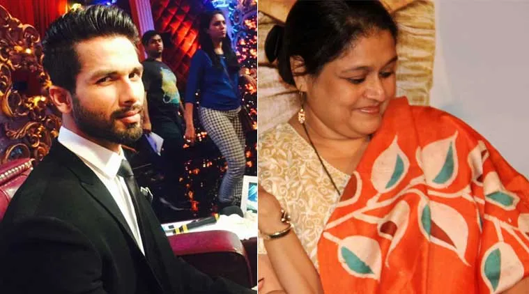 Ibu tiri Shahid Kapoor buka suara soal pernikahan putranya itu @indianexpress.com