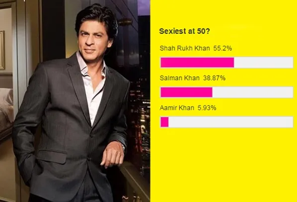 Shahrukh, paling seksi di usia 50 tahun ©bollywoodlife