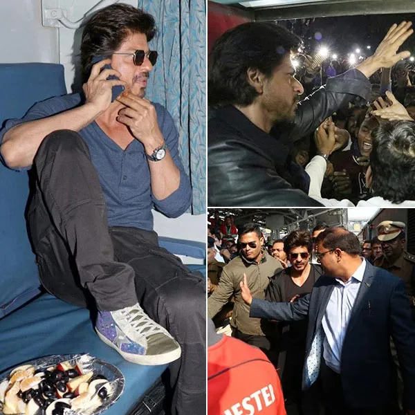 Di setiap kota, sambutan untuk Shahrukh Khan selalu ramai ©bollywoodlife