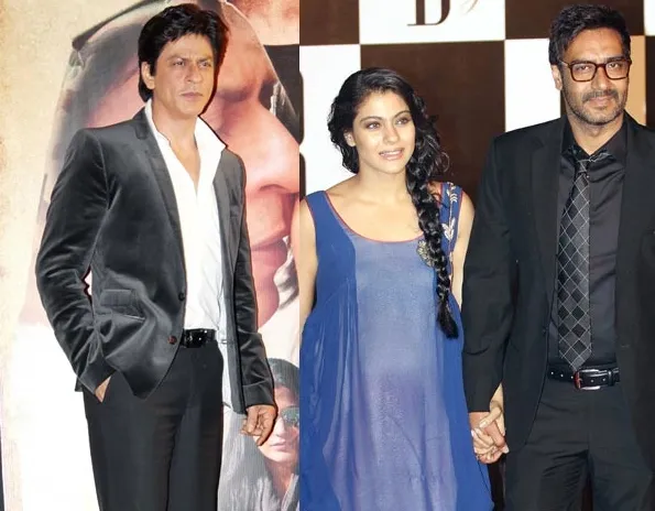 Ajay dan Shahrukh kompak kalau urusan Kajol ©bollywoodlife