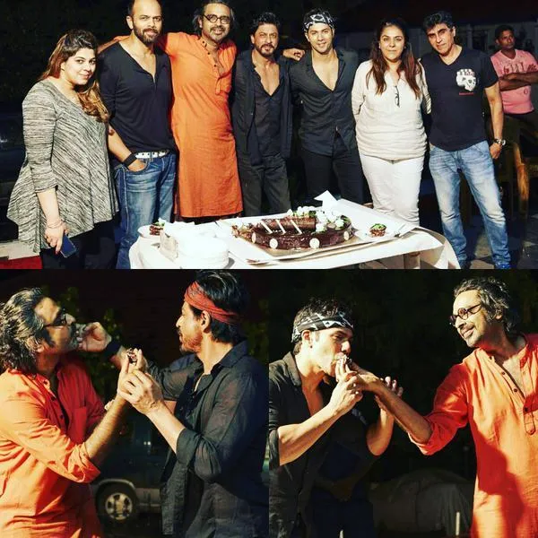 Ini dia potret keakraban SRK di lokasi syuting © Pinkvilla.com
