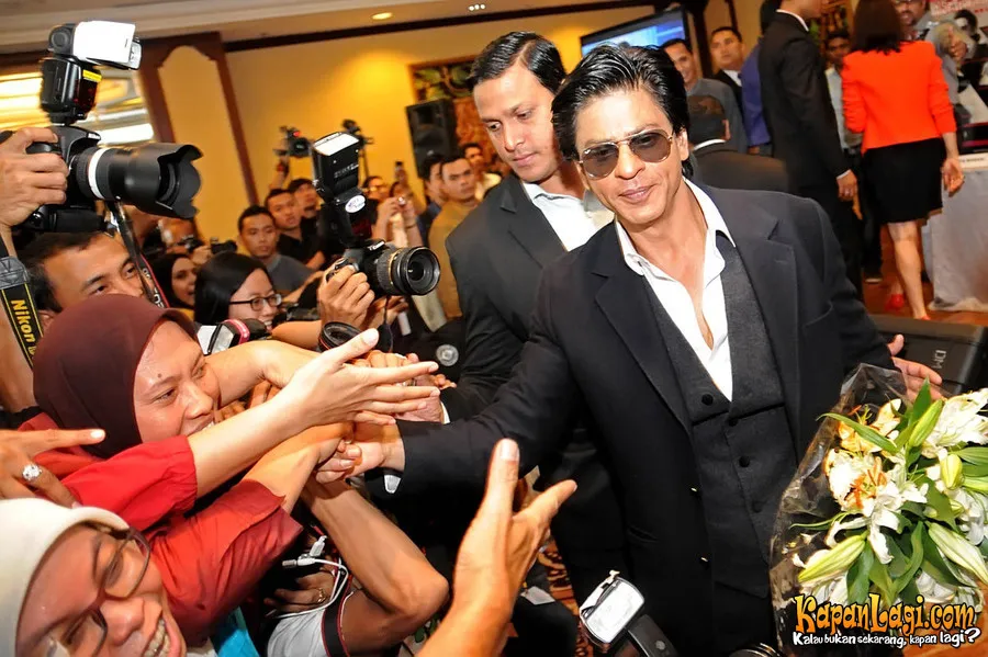 Shahrukh Khan hadiri preskon Foto: Bambang E Ros