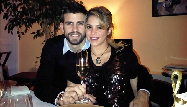Gerard Pique - Shakira @ dailymail.co.uk