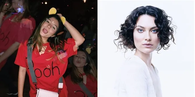 Sosok Shalom Harlow (kanan) adalah sosok yang menginspirasi Wulan Guritno dalam memberi nama putrinya. © Instagram/wulanguritno