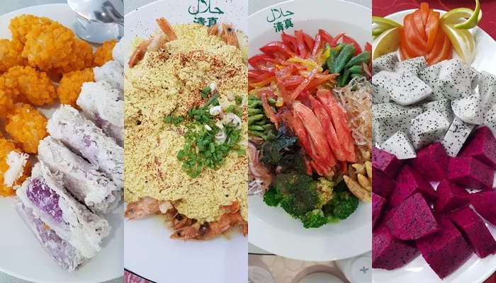 Makanan sehat di sini, meski banyak tapi nggak akan bikin gendut. Percaya? KapanLagi.com/Boo