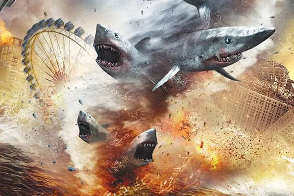 Adegan SHARKNADO (2013)