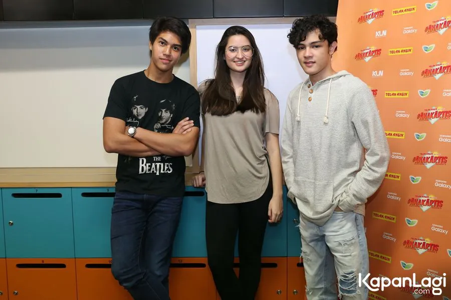 Shawn, Stephanie, dan El ngomongin soal Valerie © KapanLagi.com®/Muhammad Akrom Sukarya