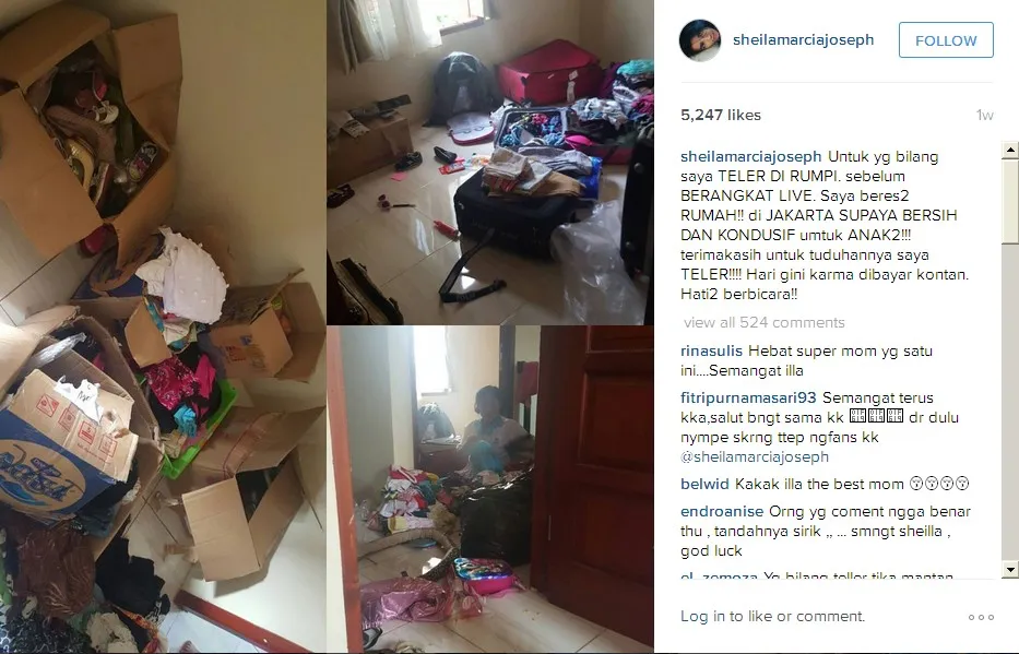 Sheila Marcia © Instagram