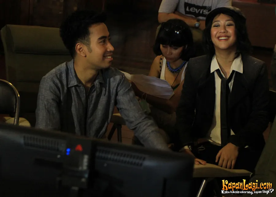 Vidi Aldiano dan Sherina Munaf @Foto: Agus Apriyanto