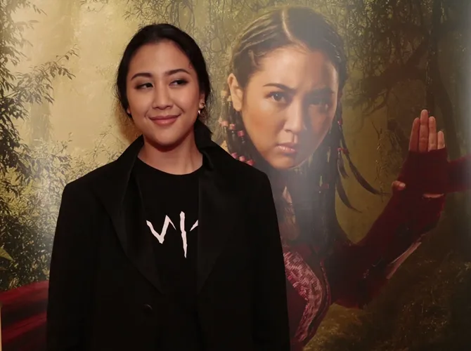 Diakui oleh Sherina, teknik Wushu dan Pencak Silat cukup berbeda jauh. © KapanLagi.com/Muhammad Akrom Sukarya