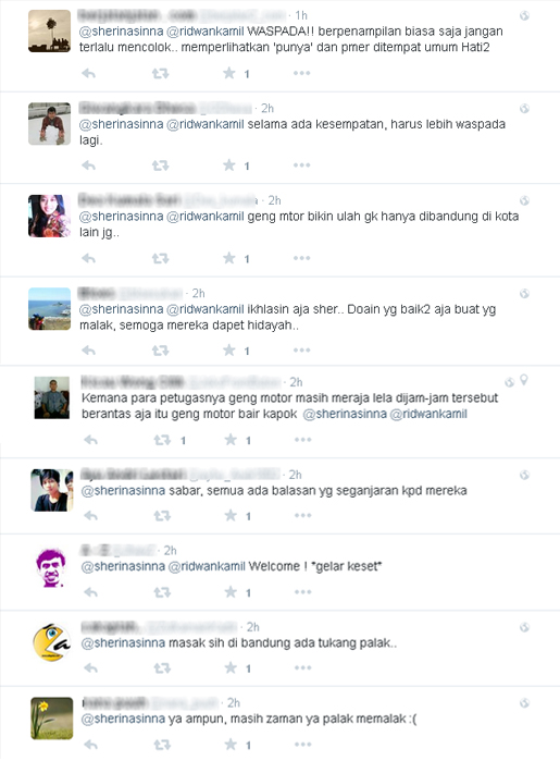 Komentar netizen tentang curhatan Sherina © Twitter/sherinasinna