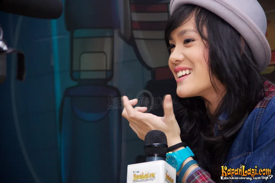 Sheryl bercerita tentang single Rasa Sunyi @foto: Djoko Poerwanto