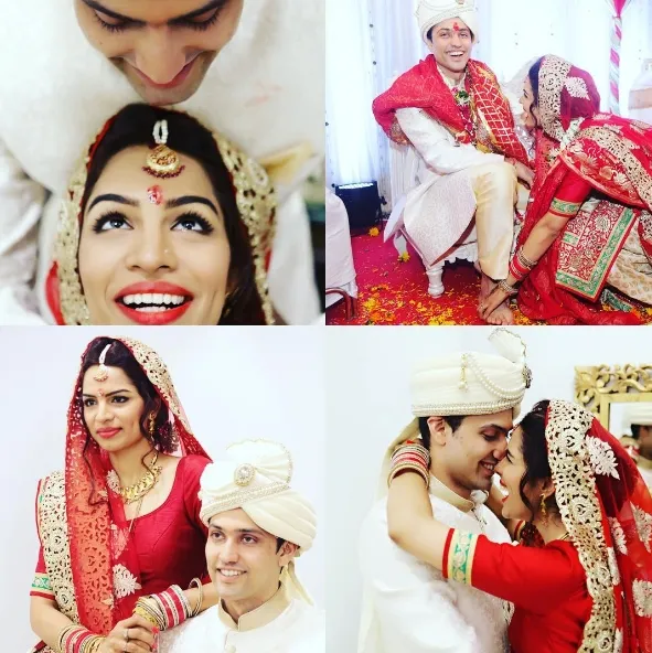 Shikha akhirnya tunjukkan foto pernikahannya ©instagram/shikha_singh7