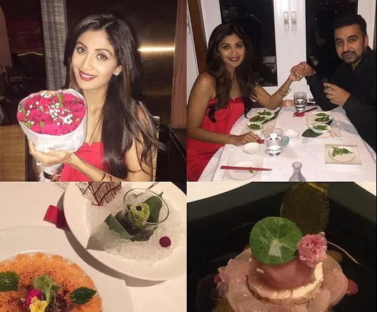 Shilpa dinner romantis bareng suami ©filmibeat
