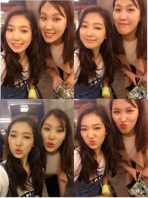 Park Shin Hye tetap terlihat cantik dengan pose lucu seperti itu. ©instagram/ssinz7.