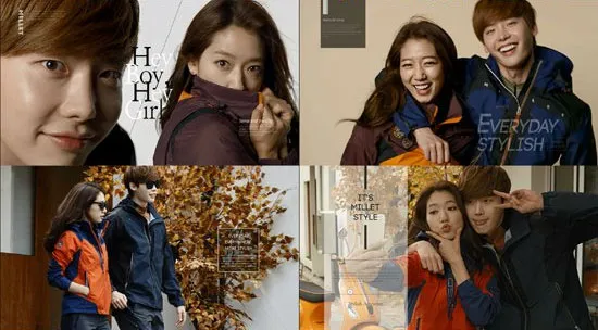 Pemotretan Millet bersama Park Shin Hye dan Lee Jong Suk, yakin Darling Couple nggak cinlok? ©hancinema.net