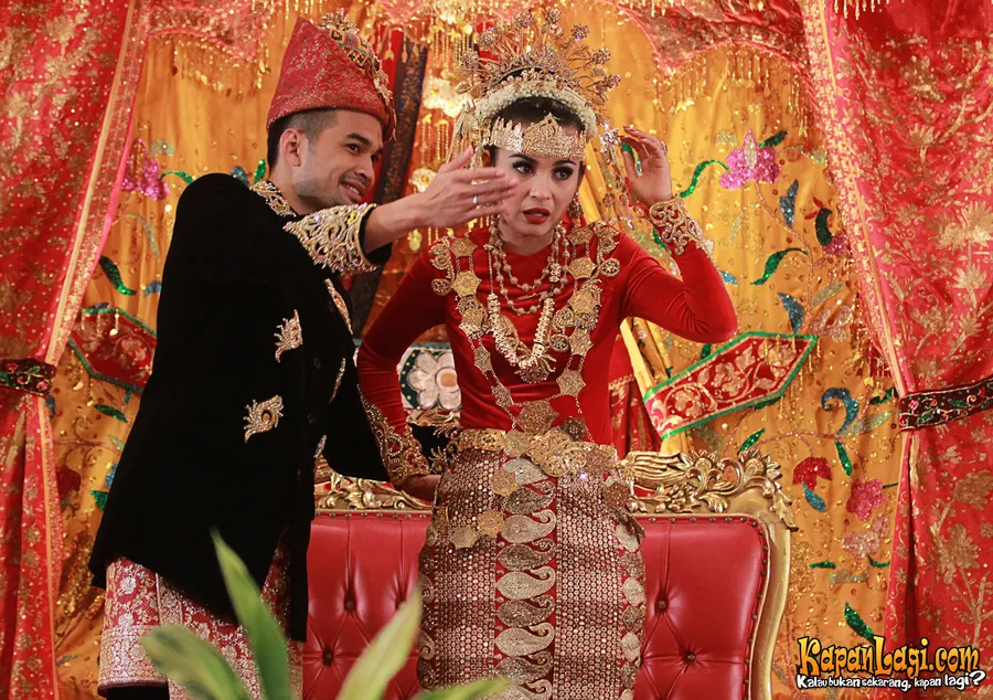 Teuku Wisnu dan Shireen Sungkar @Foto: Agus Apriyanto