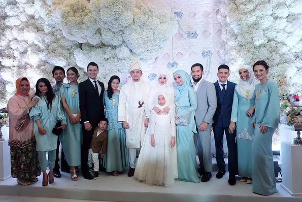 Manisnya keberamaan Shireen dan Wisnu saat hadiri nikahan Laudya Cynthia Bella. /©instagram.com/shireensungkar