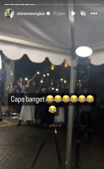 Kejutan Makan Malam Romantis Teuku Wisnu ke Istri (Credit: Instagram/shireensungkar)