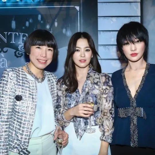 Song Hye Gyo di event Chanel, Beijing © Vogue China Instagram