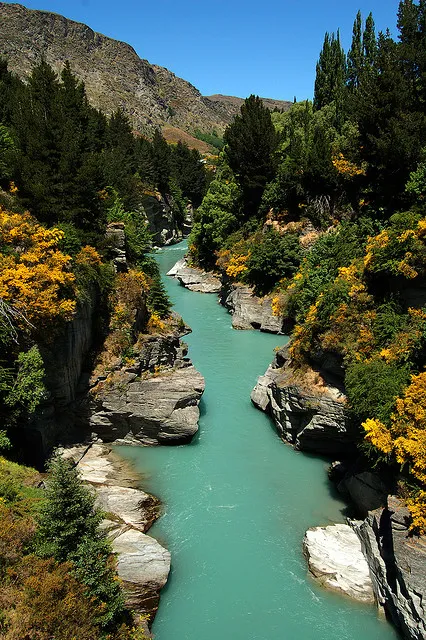 Foto asli Shotover River