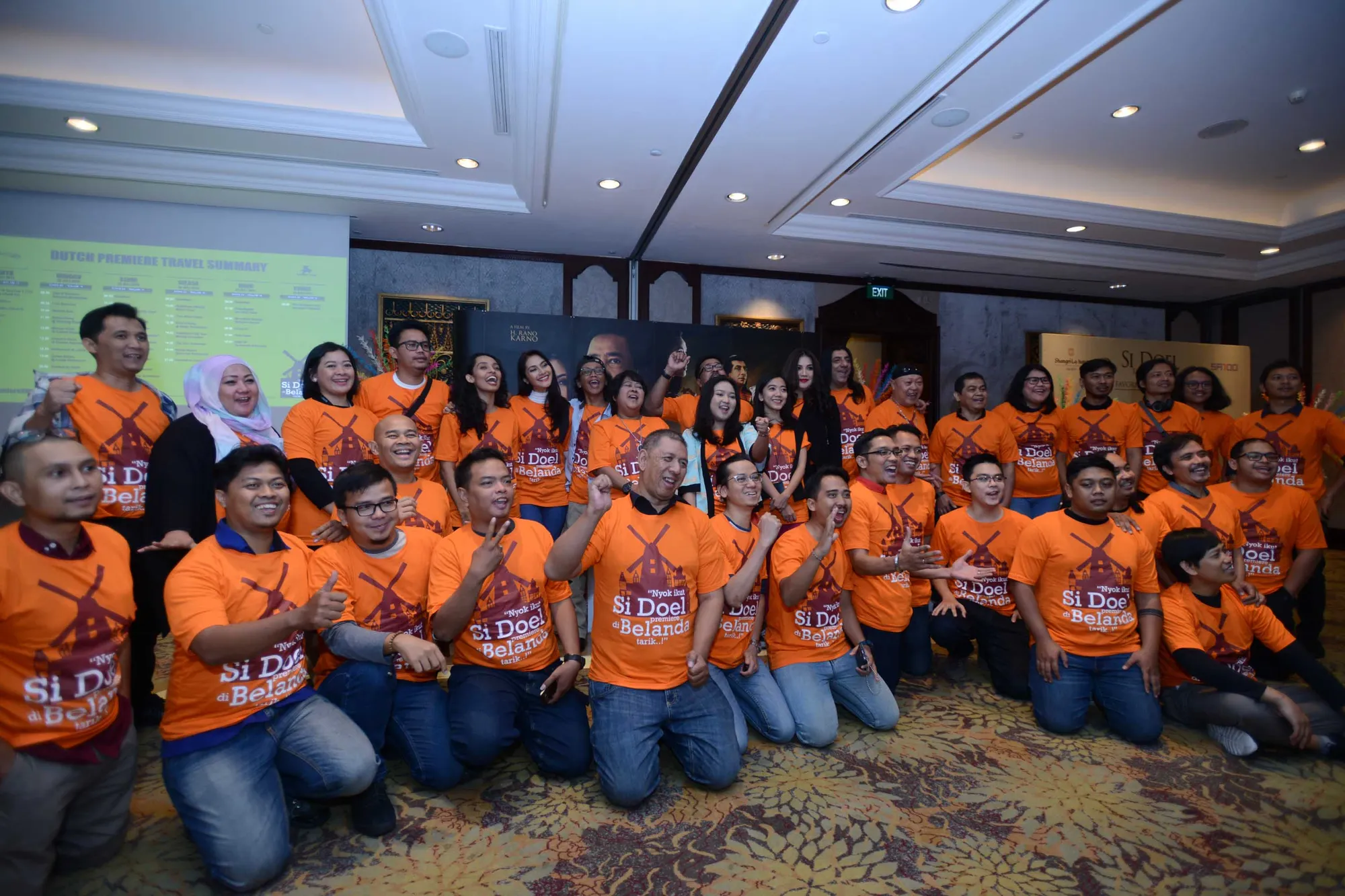 SI DOEL THE MOVIE siap gelar premiere di Belanda. Foto: Bayu Herdianto