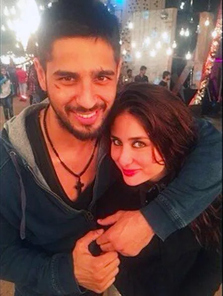 Ini dia pose akrab Sidharth Malhotra dan Kareena Kapoor @pinkvilla.com