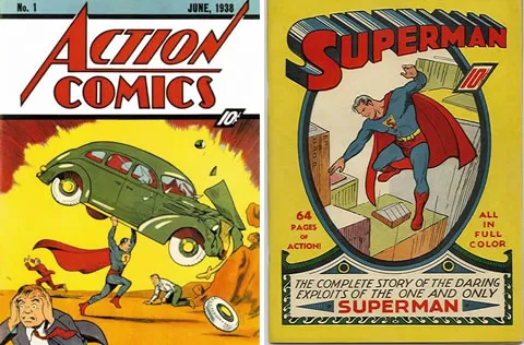 Simbol pertama Superman