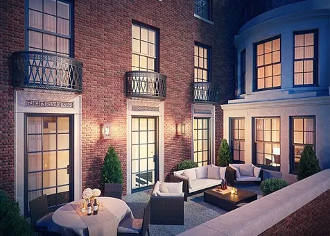 Salah satu sudut apartemen baru Simon @ dailymail.co.uk/Williams New York