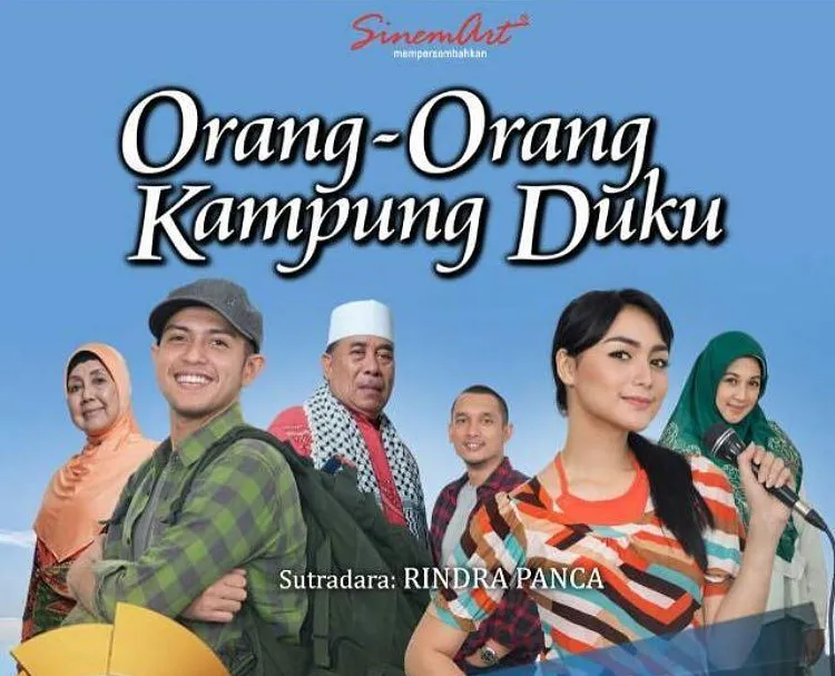 Latief dan pemeran lainnya di Orang Orang Kampung Duku © Sinemart