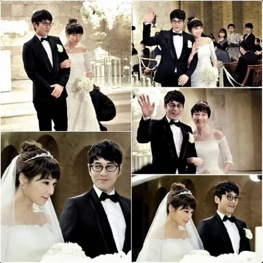 Lee Min Jung dan Joo Sang Wook menikah dalam drama. ©soompi.com