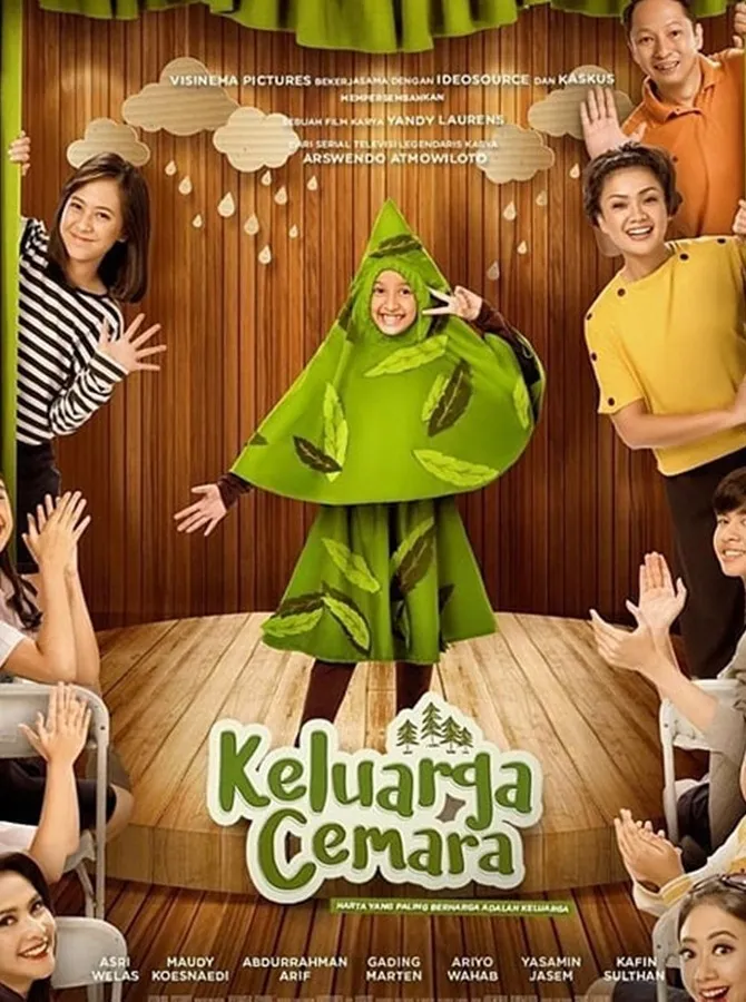 Poster KELUARGA CEMARA, terlihat fresh! (Courtesy of Visinema Pictures)