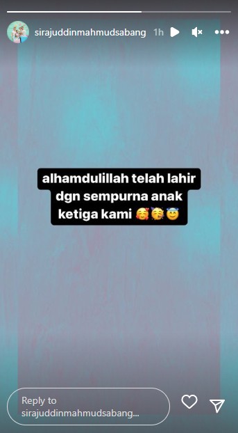 credit: instagram.com/sirajuddinmahmudsabang