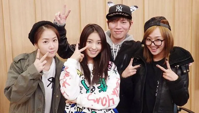 Sistar bersama K.Will. ©allkpop