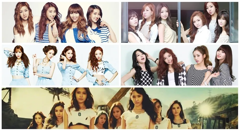 Pertengahan tahun 2015 kemungkinan akan berlangsung persaingan sengit antara girlband Korea nih. ©koreaboo.com