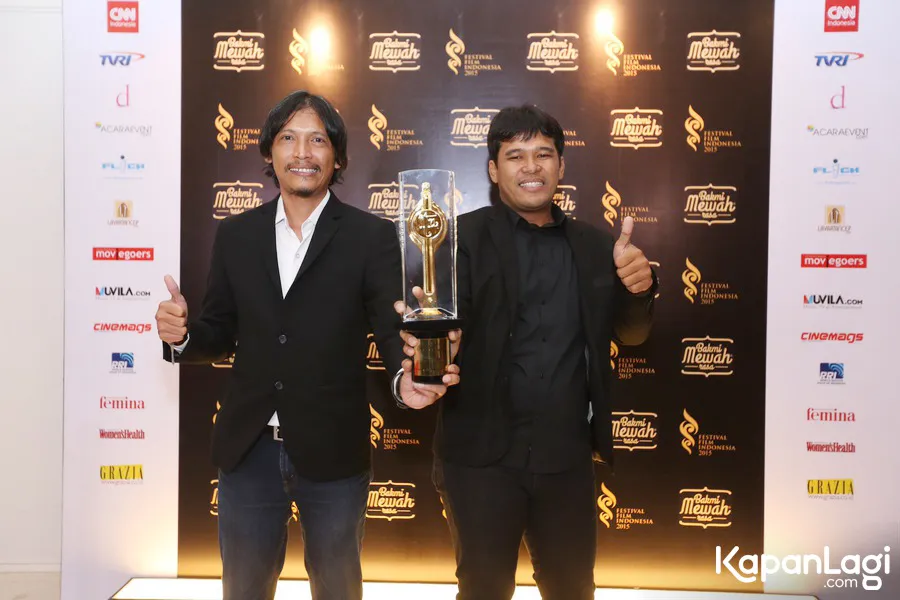 SITI menang, duo Eddie (kiri) dan Ifa bangga/©KapanLagi.com®/Budy Santoso