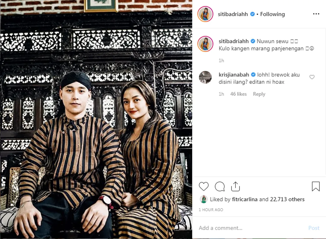 Balasan Kocak Krisjiana