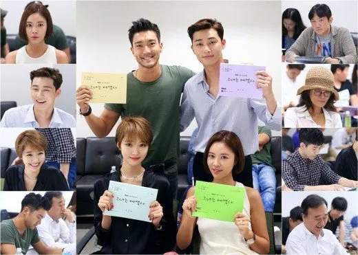 Siwon dan rekan lainnya akhirnya lakukan pembacaan naskah pertama drama She Was Pretty. ©hancinema.net