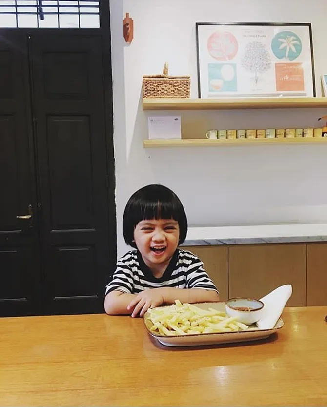Ekspresi wajah Sekala di hari Minggu © instagram.com/sekala_belove_