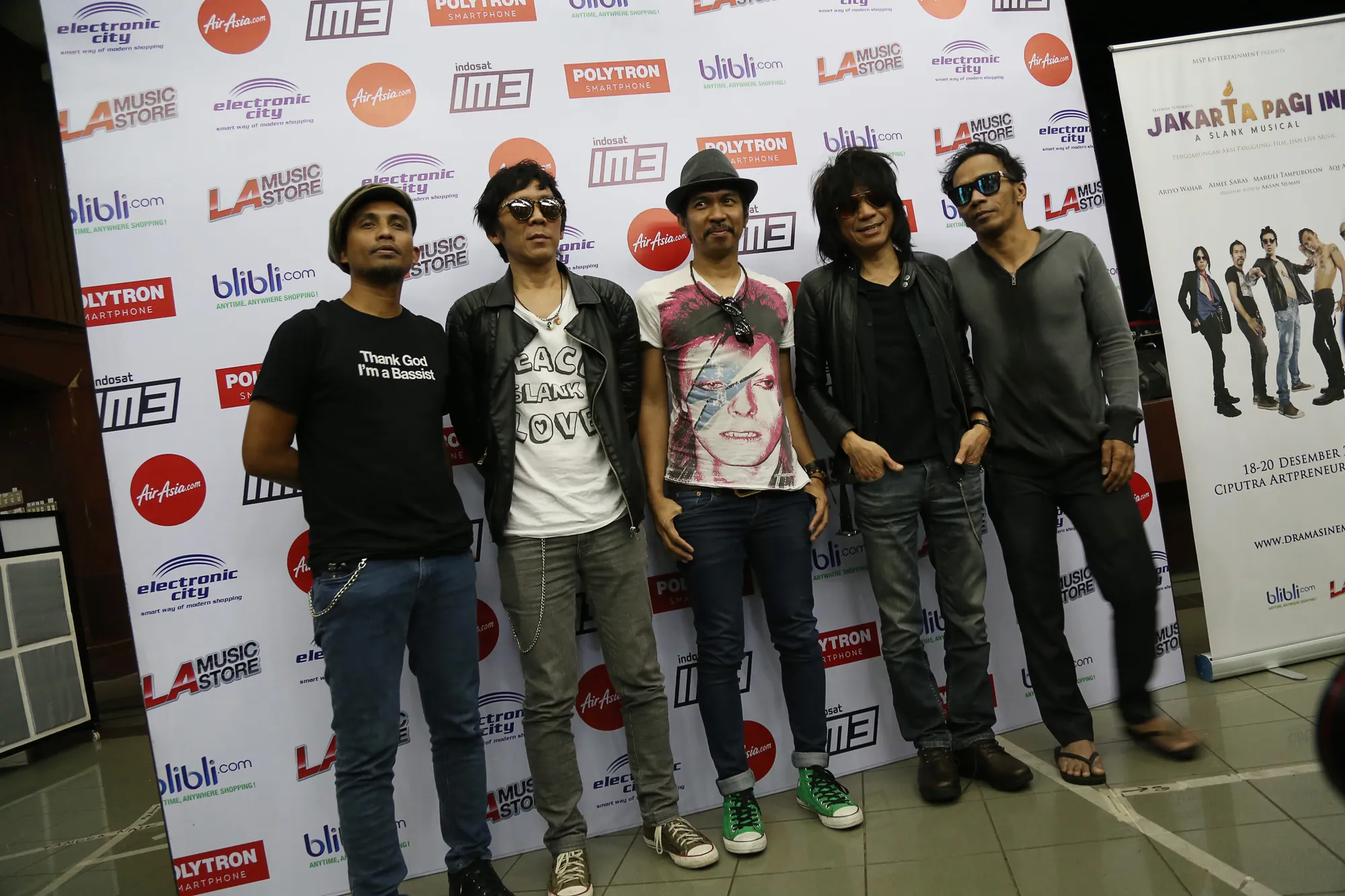 Personil Slank yang kini menjalani hidup sehat © KapanLagi.com®/Agus Apriyanto
