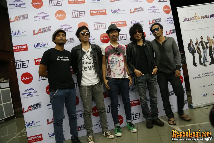 Slank ulang tahun yang ke-32 @ KapanLagi.com/Agus Apriyanto