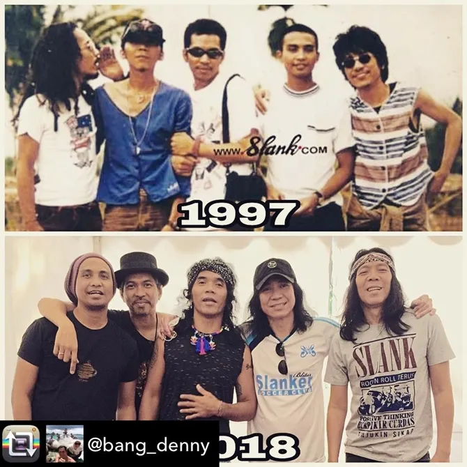 Foto throwback Slank (Credit: instagram.com/bimbimslank)