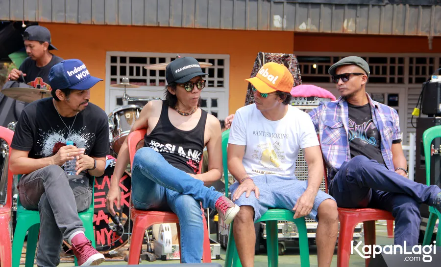 Slank saat rilis album baru mereka, RESTART HATI © KapanLagi.com®/Muhammad Akrom Sukarya