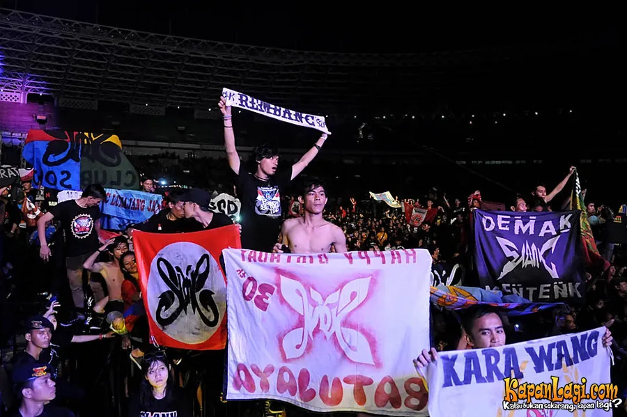 Slankers Memadati GBK/@Foto: KapanLagi.com®/Bambang