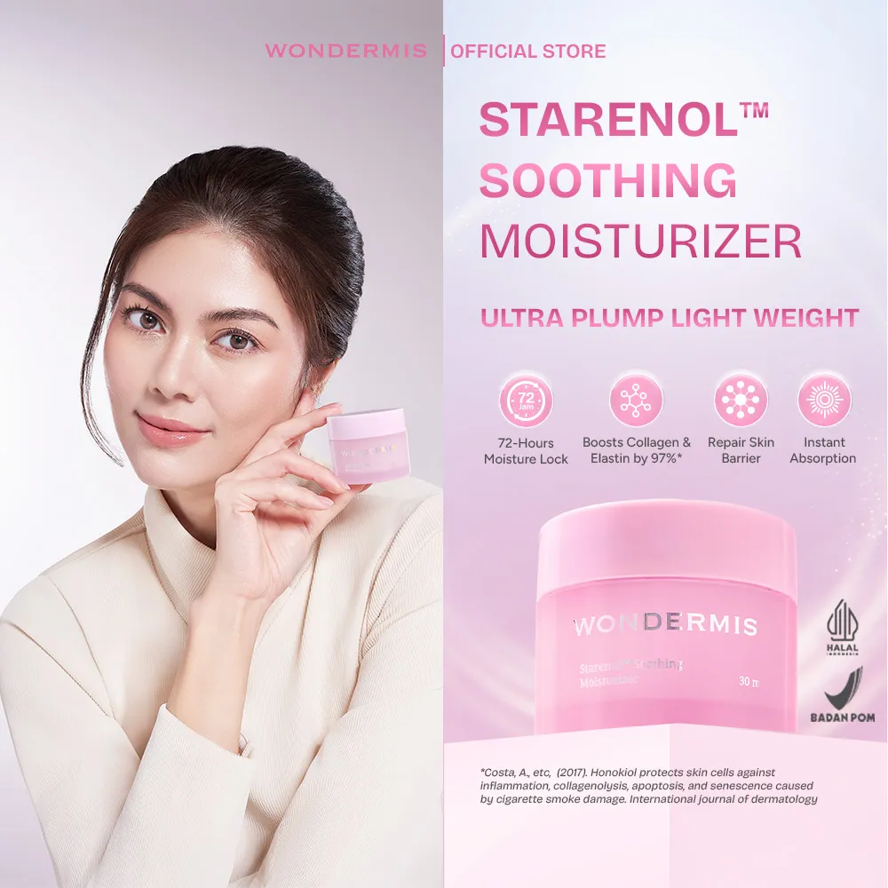 WONDERMIS STARENOL™ Soothing Moisturizer.